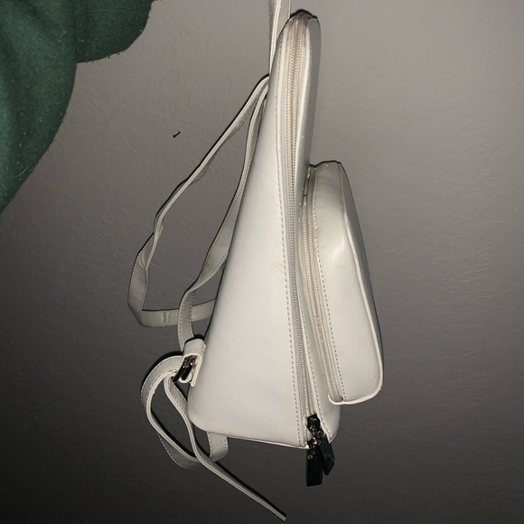 White mini backpack - Picture 2 of 4